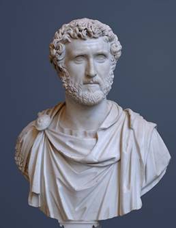 Antoninus Pius Roman Emperor reigned 138-161 CE Glyptothek Munich